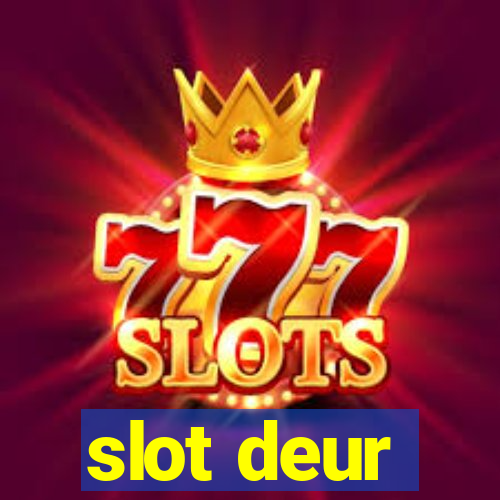 slot deur