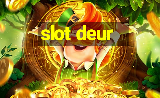 slot deur