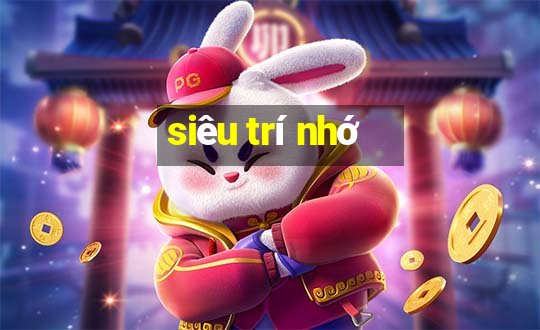 siêu trí nhớ