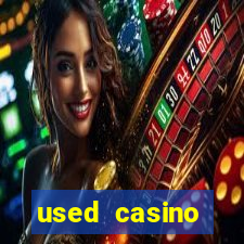 used casino blackjack table