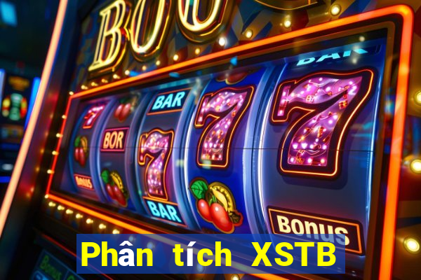 Phân tích XSTB Thứ 7