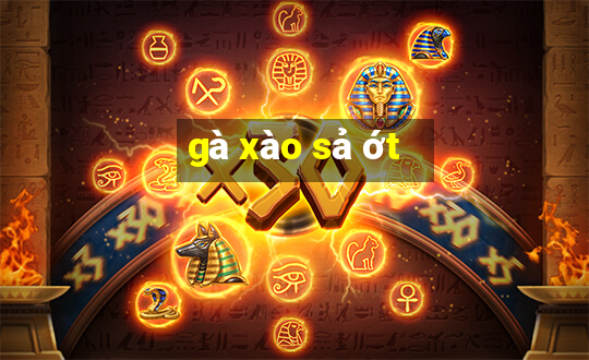 gà xào sả ớt