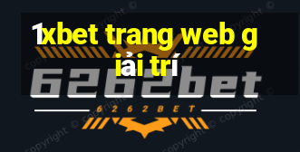 1xbet trang web giải trí