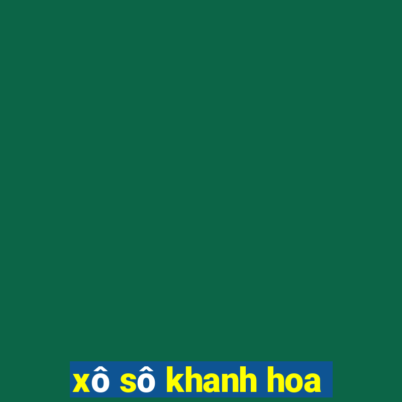 xô sô khanh hoa