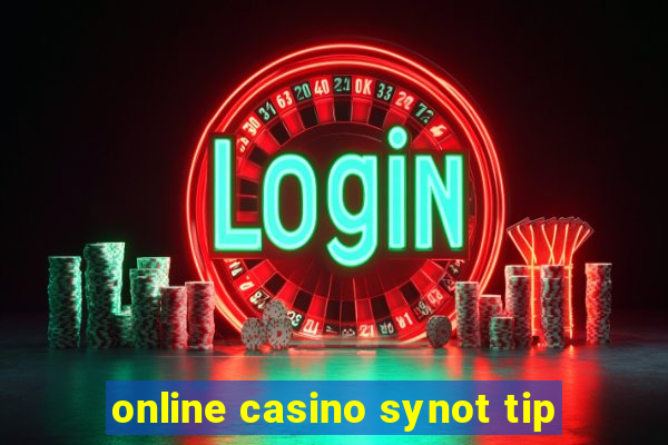 online casino synot tip