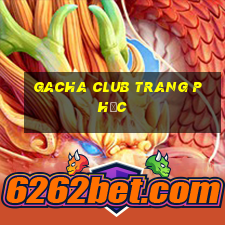 gacha club trang phục