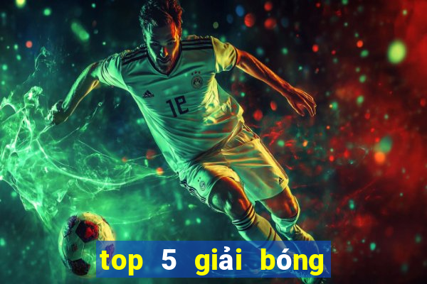 top 5 giải bóng đá châu âu