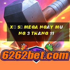 xổ số mega ngày mùng 3 tháng 11