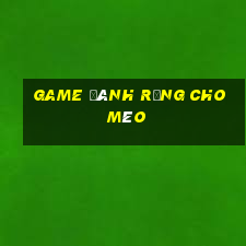 game đánh răng cho mèo