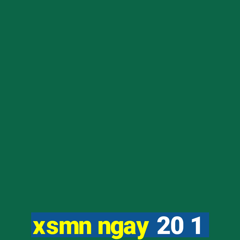 xsmn ngay 20 1