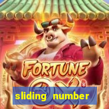 sliding number puzzle lite