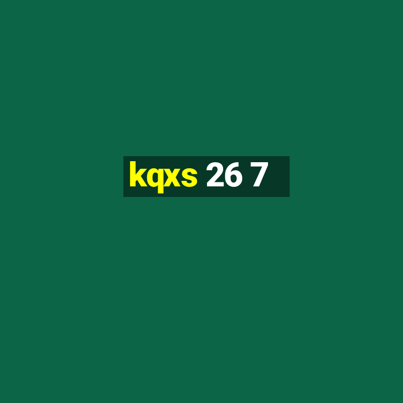 kqxs 26 7