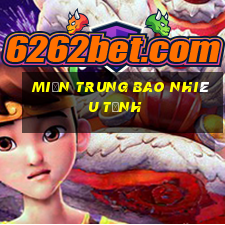 miền trung bao nhiêu tỉnh