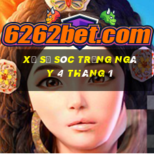 xổ số sóc trăng ngày 4 tháng 1