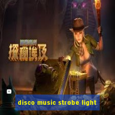 disco music strobe light