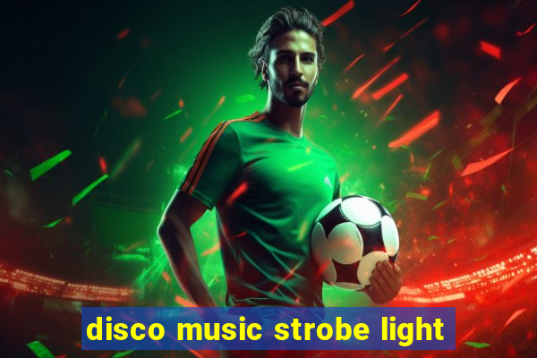 disco music strobe light