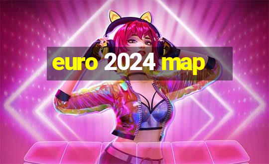 euro 2024 map