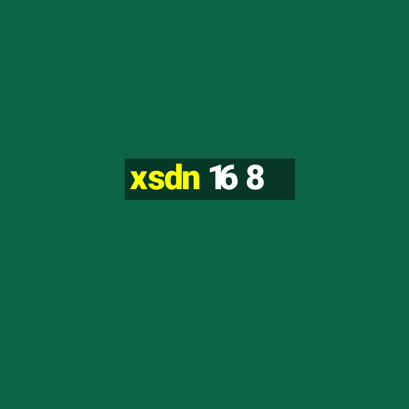 xsdn 16 8