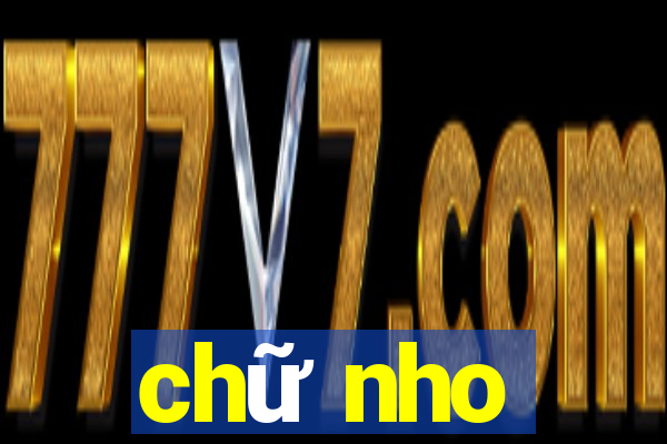 chữ nho