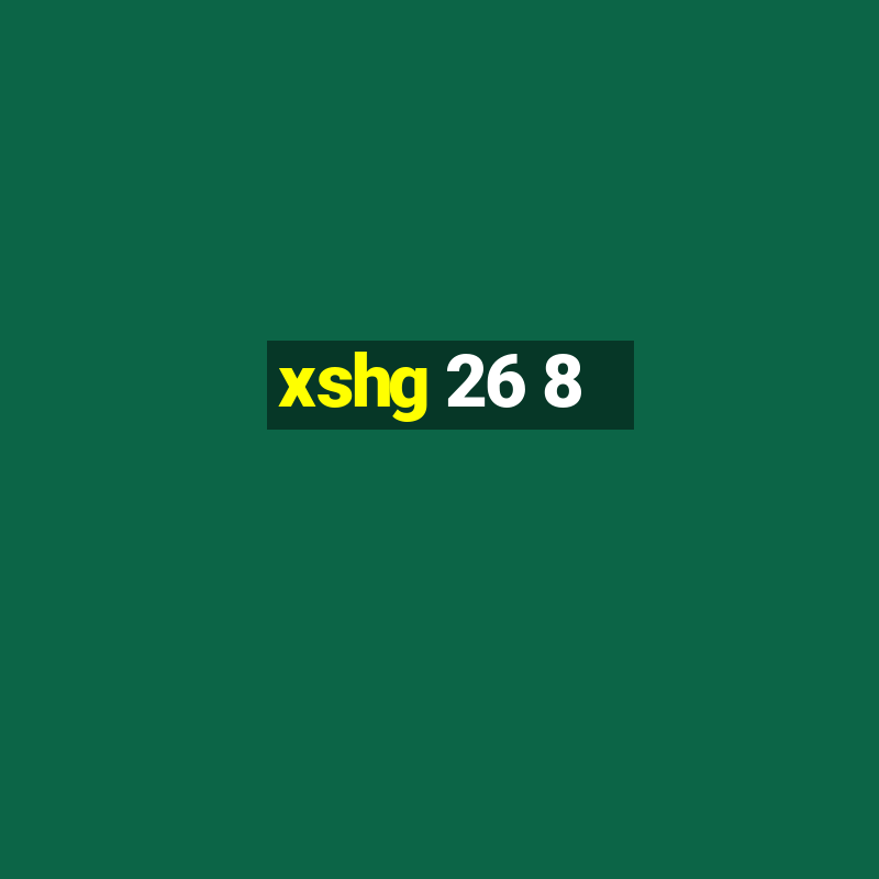 xshg 26 8