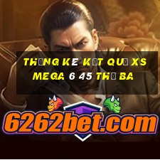 THỐNG KÊ KẾT QUẢ XS Mega 6 45 thứ Ba