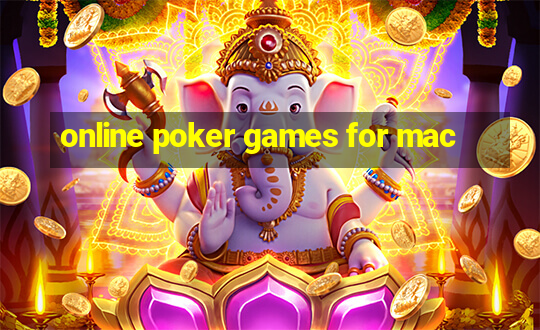 online poker games for mac