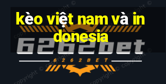 kèo việt nam và indonesia