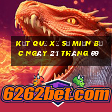 kết quả xổ số miền bắc ngày 21 tháng 09