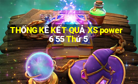 THỐNG KÊ KẾT QUẢ XS power 6 55 Thứ 5