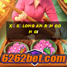 xổ số long an rắn con gì