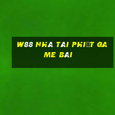 W88 Nhà tài phiệt game bài