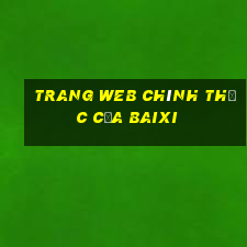 Trang web chính thức của Baixi