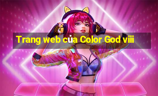 Trang web của Color God viii