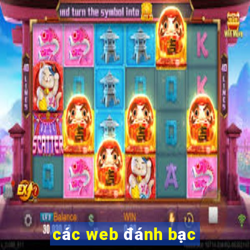 các web đánh bạc