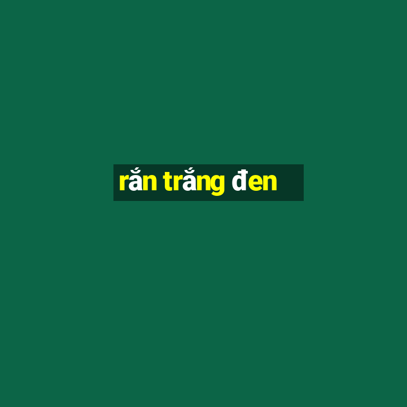 rắn trắng đen