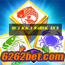 giải khối rubik 3x3