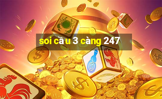 soi cầu 3 càng 247