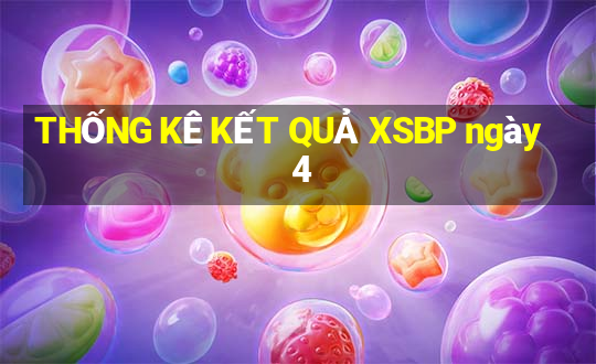 THỐNG KÊ KẾT QUẢ XSBP ngày 4