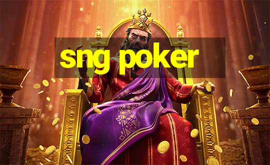 sng poker