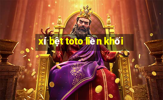 xí bệt toto liền khối