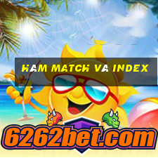 hàm match và index