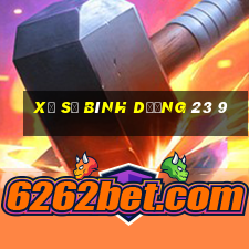 xổ số bình dương 23 9