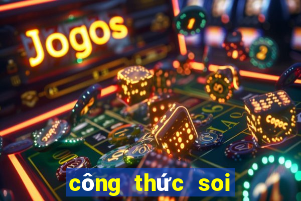 công thức soi kèo bóng đá