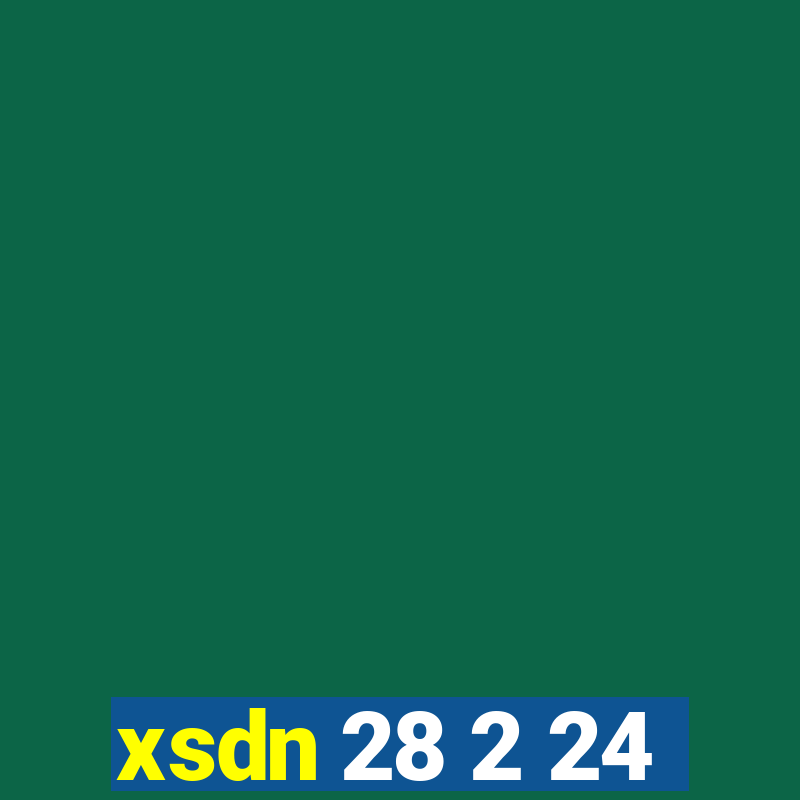 xsdn 28 2 24