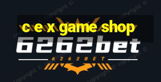 c e x game shop