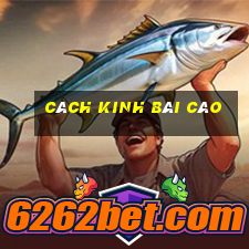 cách kinh bài cào