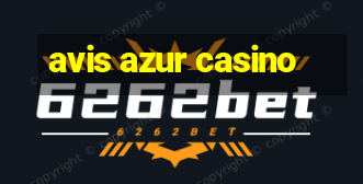 avis azur casino