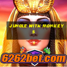 jungle with monkeys