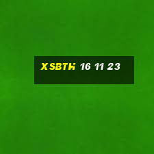 xsbth 16 11 23