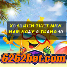 xổ số kiến thiết miền nam ngày 2 tháng 10